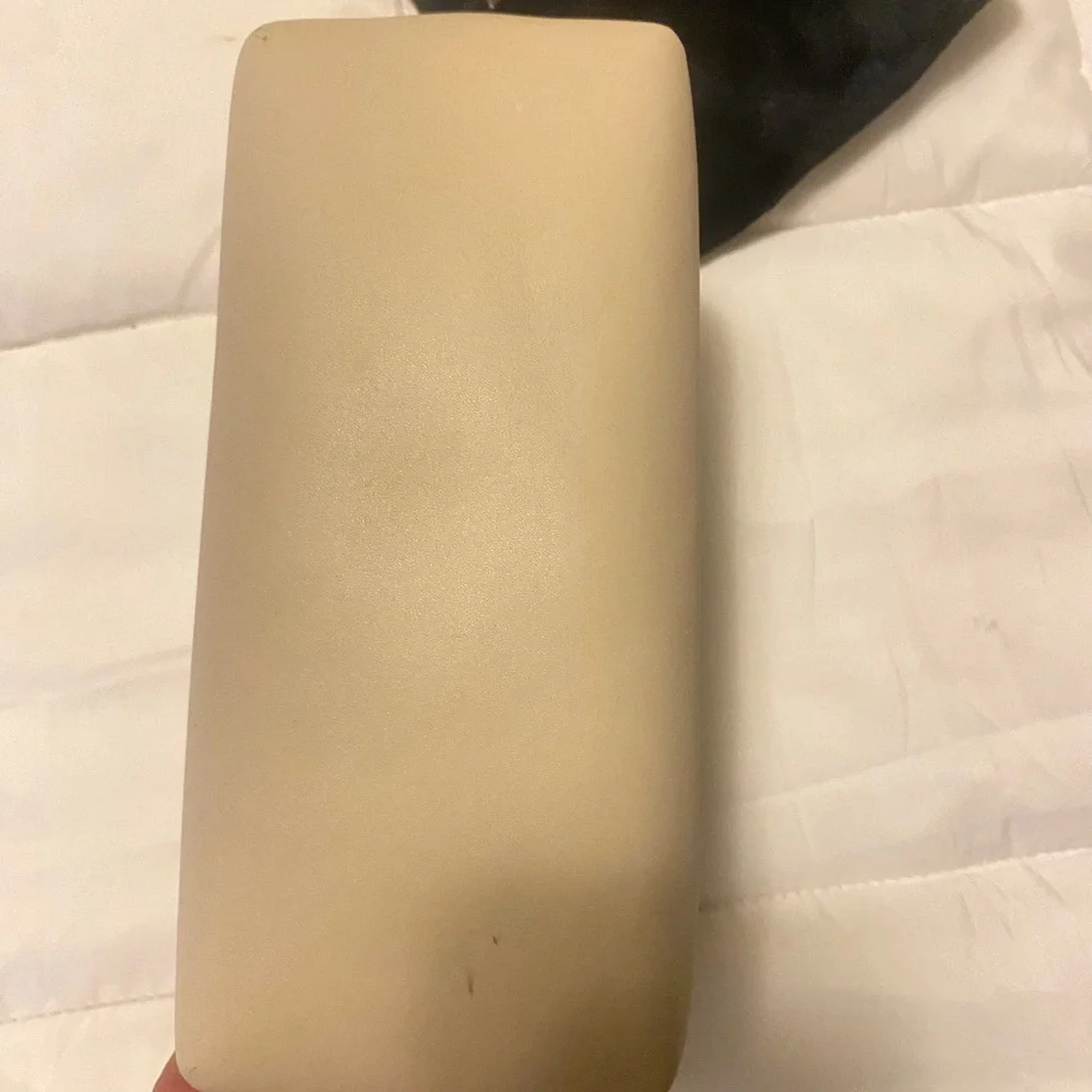 Monos Vegan Leather Large Toiletry Case in Ivory - Picture 10 of 14